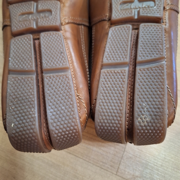 Clarks Mens Markman Plain Loafers Size 9 Medium - Picture 4 of 4